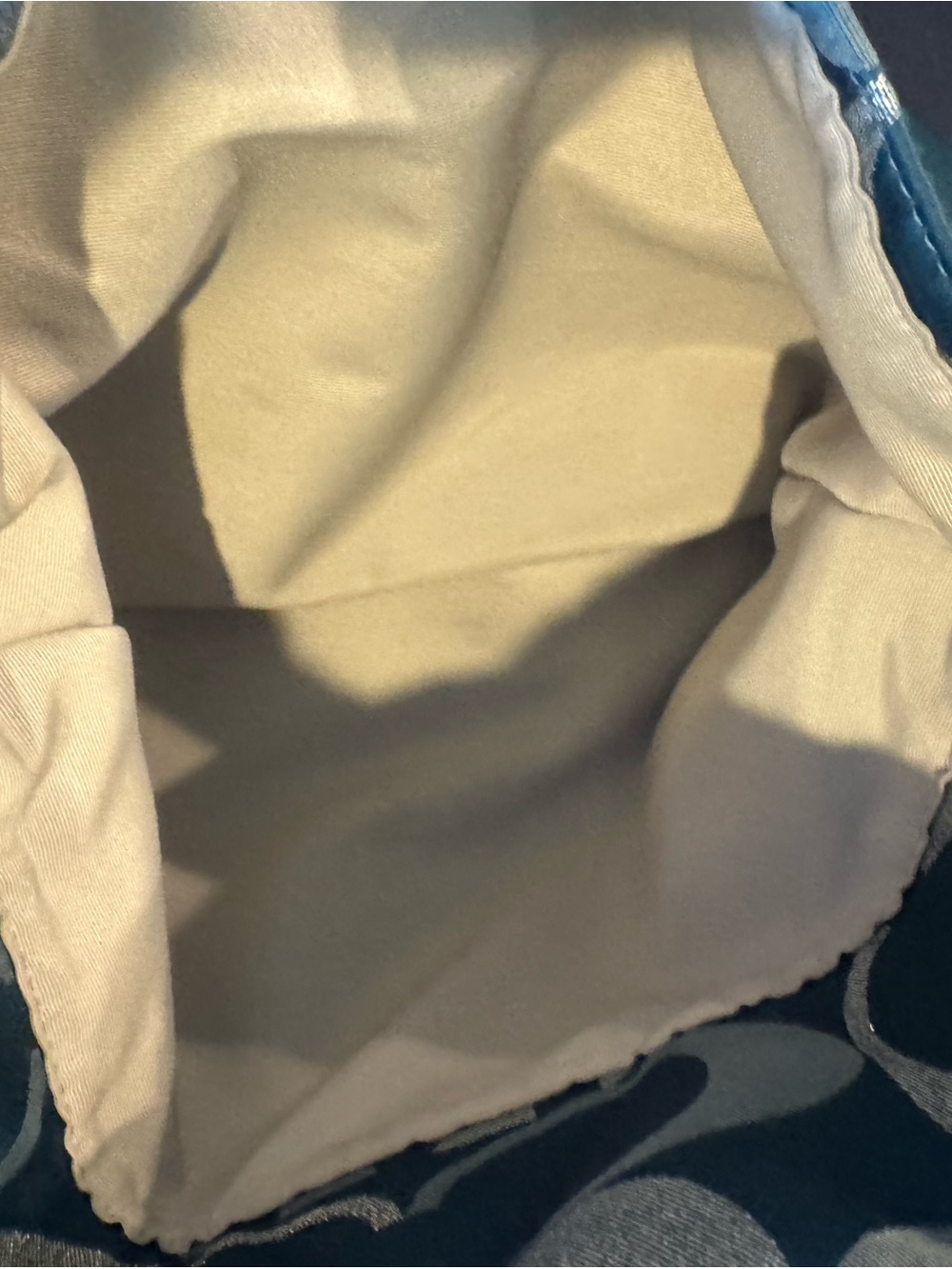 Coach Teal Signature Crossbody Bag - Picture 3 of 11